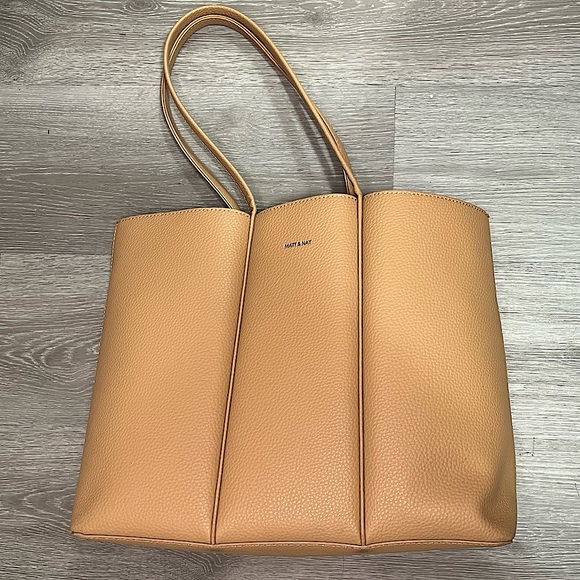 MATT & NAT - HYDE Light pink tote bag w/ laptop sleeve - Picture 4 of 12